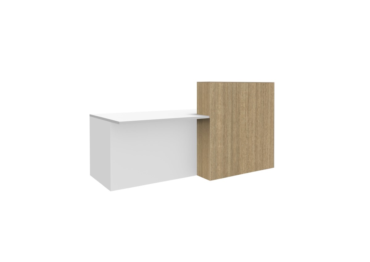 Split Reception Desk